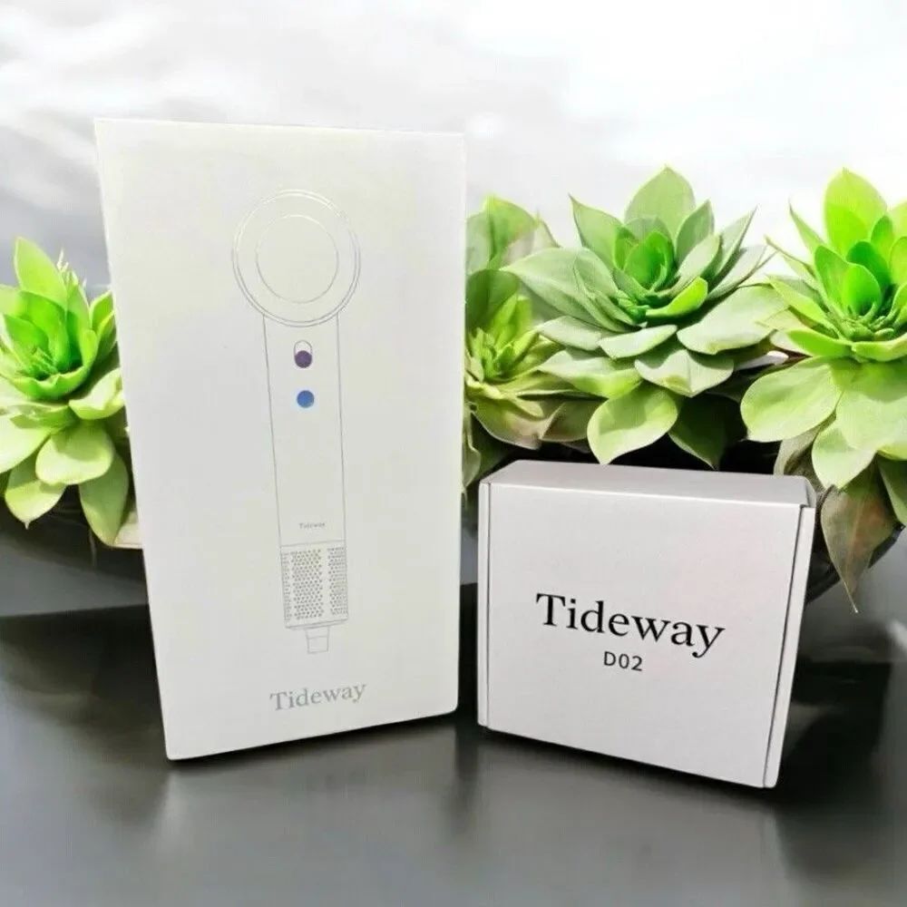NEW Tideway High-speed Hair Dryer PRO M01 Ionic Technology 4 Temps With Diffuser